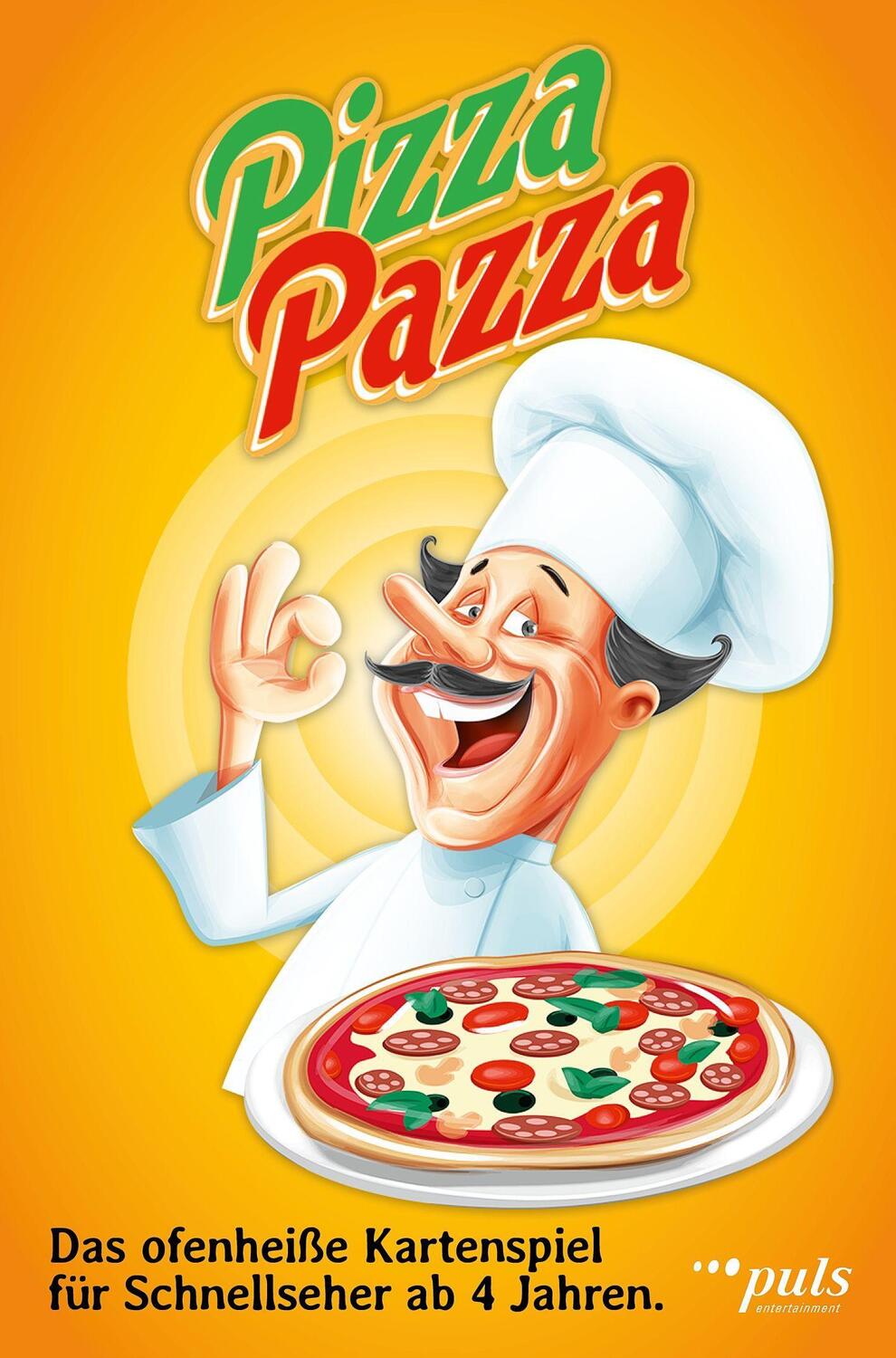 Bild: 4031288221227 | PIZZA-PAZZA | Das ofenheiße Kartenspiel für Schnellseher. | Gerd Reger