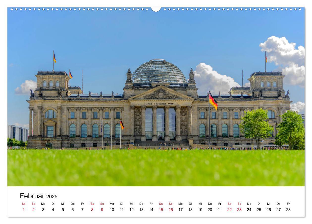 Bild: 9783435306084 | Das Regierungsviertel in Berlin (Wandkalender 2025 DIN A2 quer),...