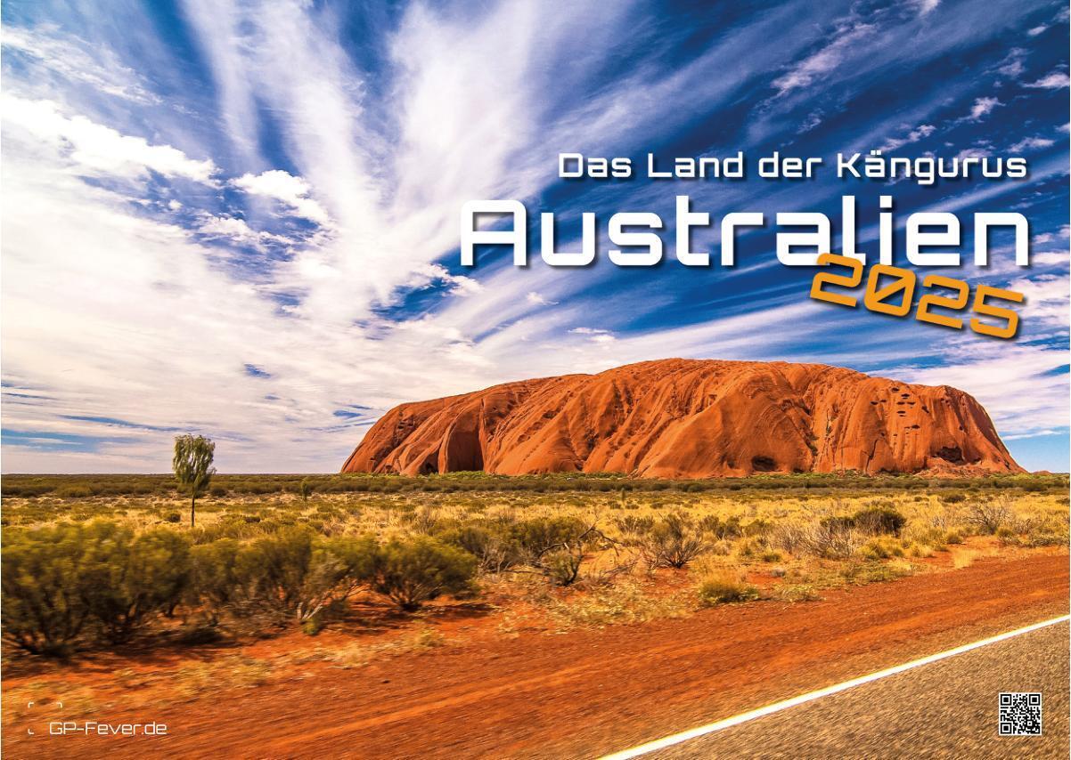 Cover: 9783986733803 | Australien - das Land der Kängurus - 2025 - Kalender DIN A3 | Kalender