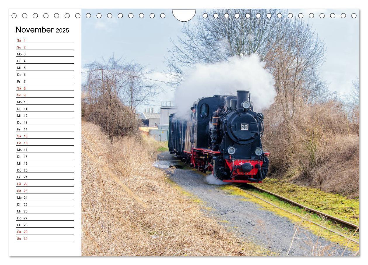 Bild: 9783435217847 | Die Mansfelder Bergwerksbahn (Wandkalender 2025 DIN A4 quer),...