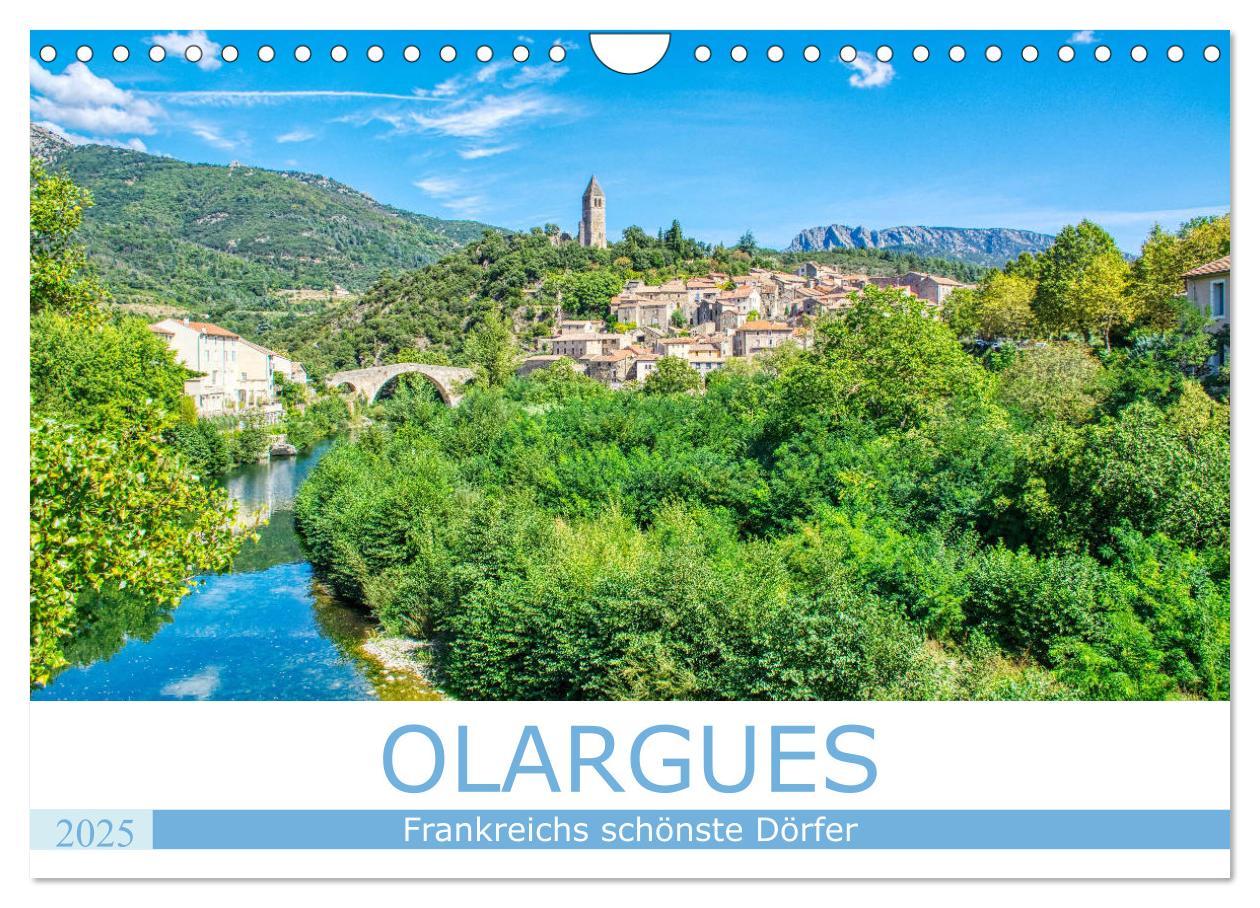 Cover: 9783435104611 | Frankreichs schönste Dörfer - Olargues (Wandkalender 2025 DIN A4...