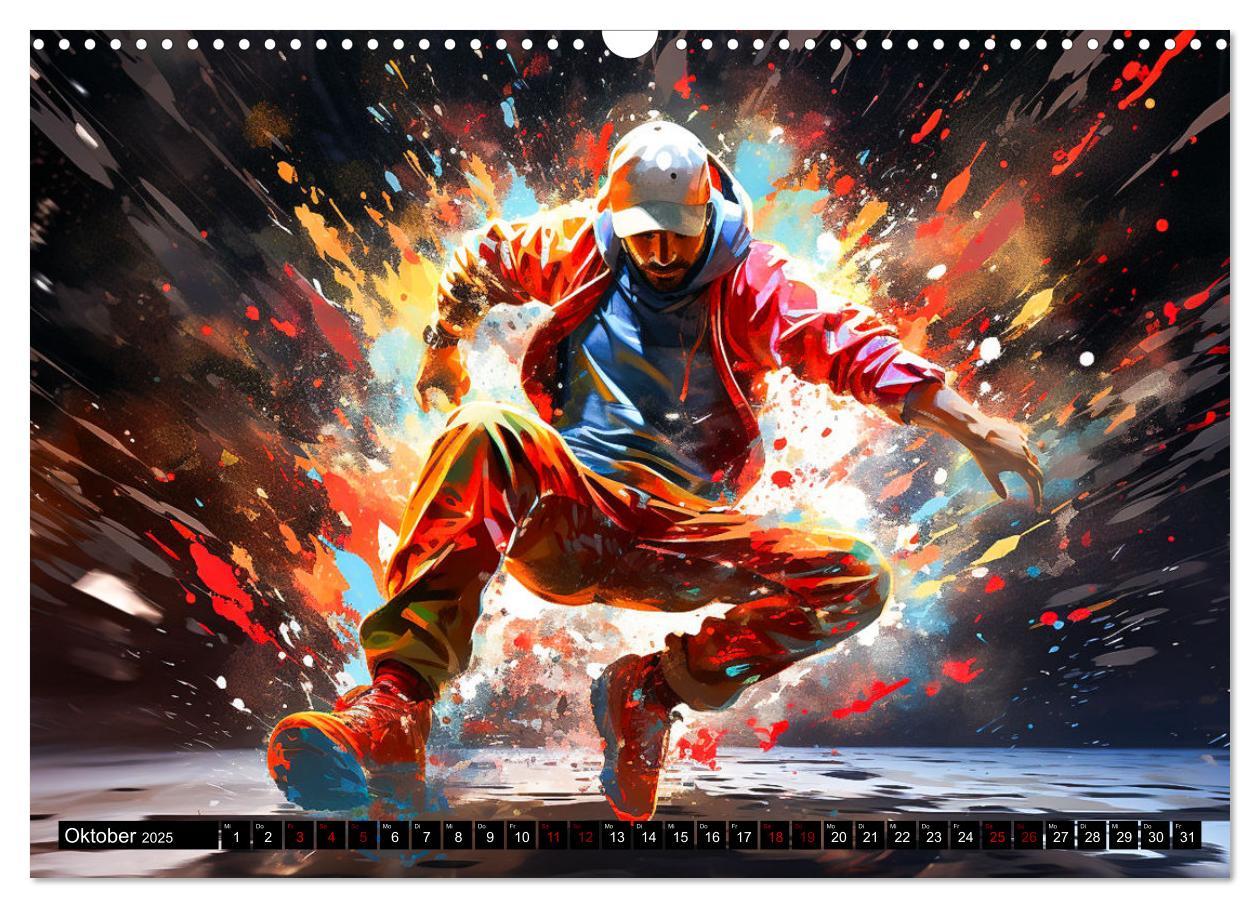 Bild: 9783383877179 | Color Dance Art (Wandkalender 2025 DIN A3 quer), CALVENDO...