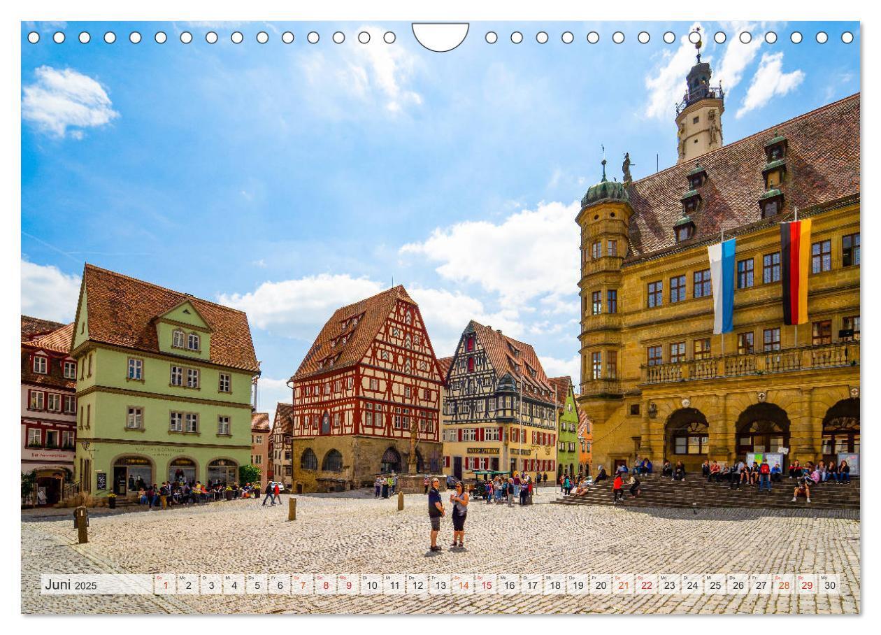 Bild: 9783435229864 | Rothenburg ob der Tauber Impressionen (Wandkalender 2025 DIN A4...