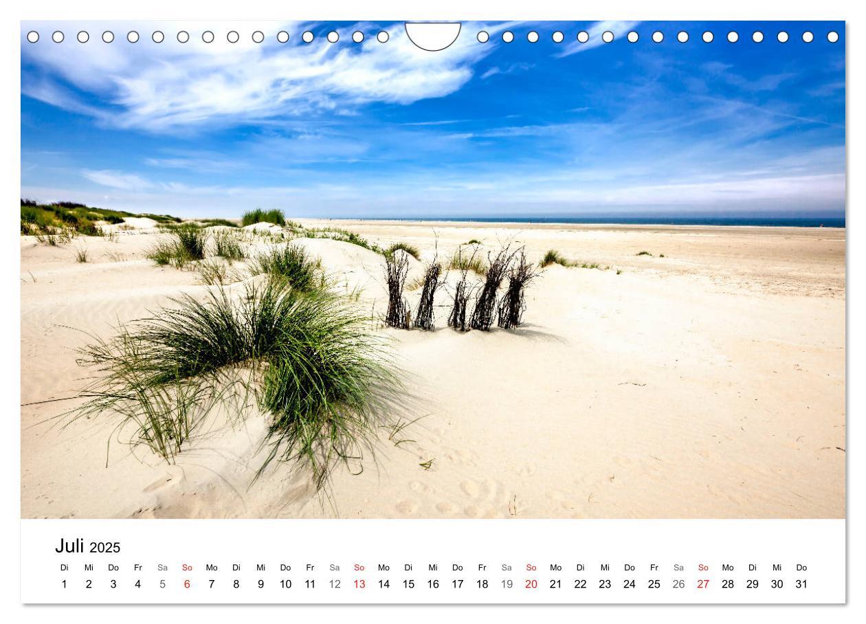 Bild: 9783435495023 | Borkum - Inselblicke (Wandkalender 2025 DIN A4 quer), CALVENDO...