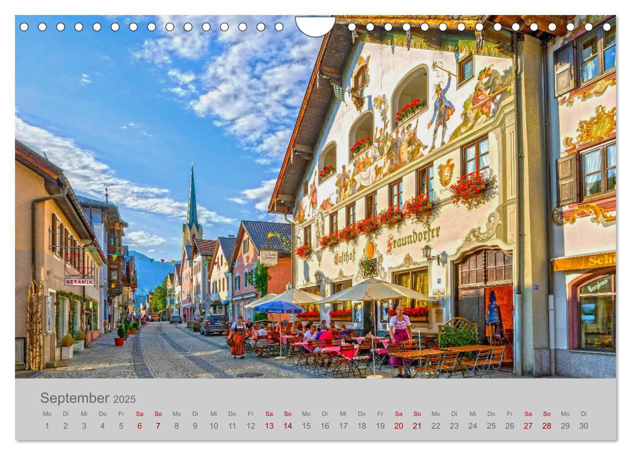 Bild: 9783435191703 | Garmisch-Partenkirchen Werdenfelser Land (Wandkalender 2025 DIN A4...