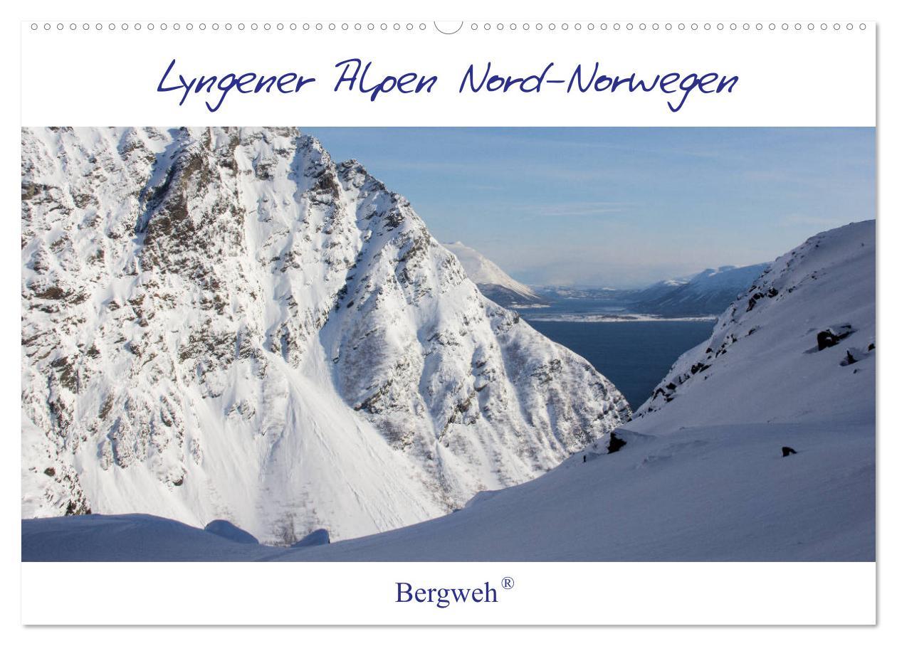 Cover: 9783435296668 | Lyngener Alpen Nord-Norwegen (Wandkalender 2025 DIN A2 quer),...