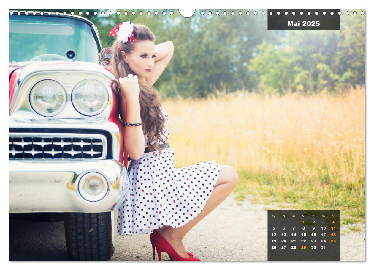 Bild: 9783435435326 | Rockabilly - Back to the 50s (Wandkalender 2025 DIN A3 quer),...