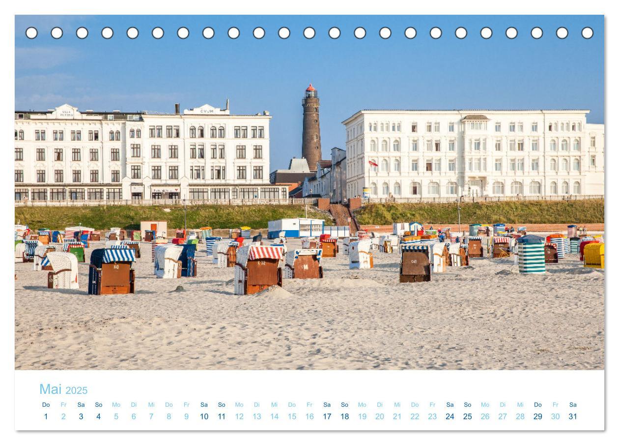 Bild: 9783435073986 | Moin Borkum (Tischkalender 2025 DIN A5 quer), CALVENDO Monatskalender