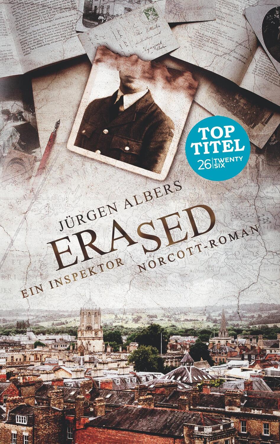 Cover: 9783740761790 | Erased | Ein Charles Norcott-Roman | Jürgen Albers | Taschenbuch