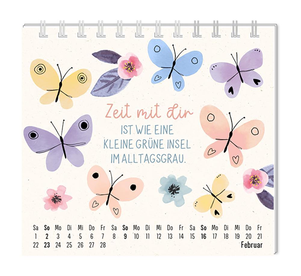 Bild: 9783986361327 | Mini-Kalender 2025 Du bist wundervoll | Mini-Kalender | Original