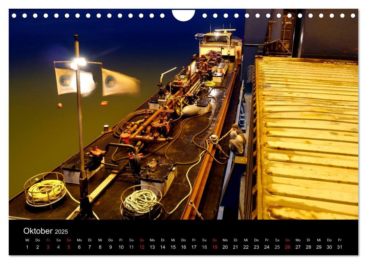 Bild: 9783435738434 | Binnenschiff Ahoi! (Wandkalender 2025 DIN A4 quer), CALVENDO...