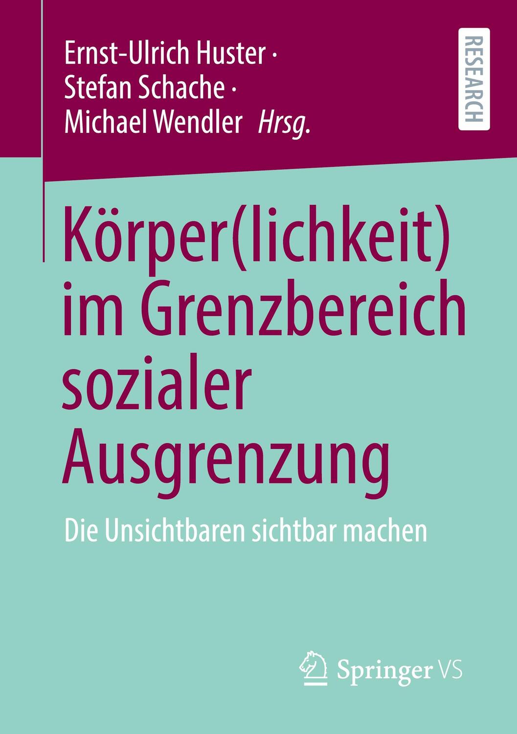 Cover: 9783658340124 | Körper(lichkeit) im Grenzbereich sozialer Ausgrenzung | Taschenbuch