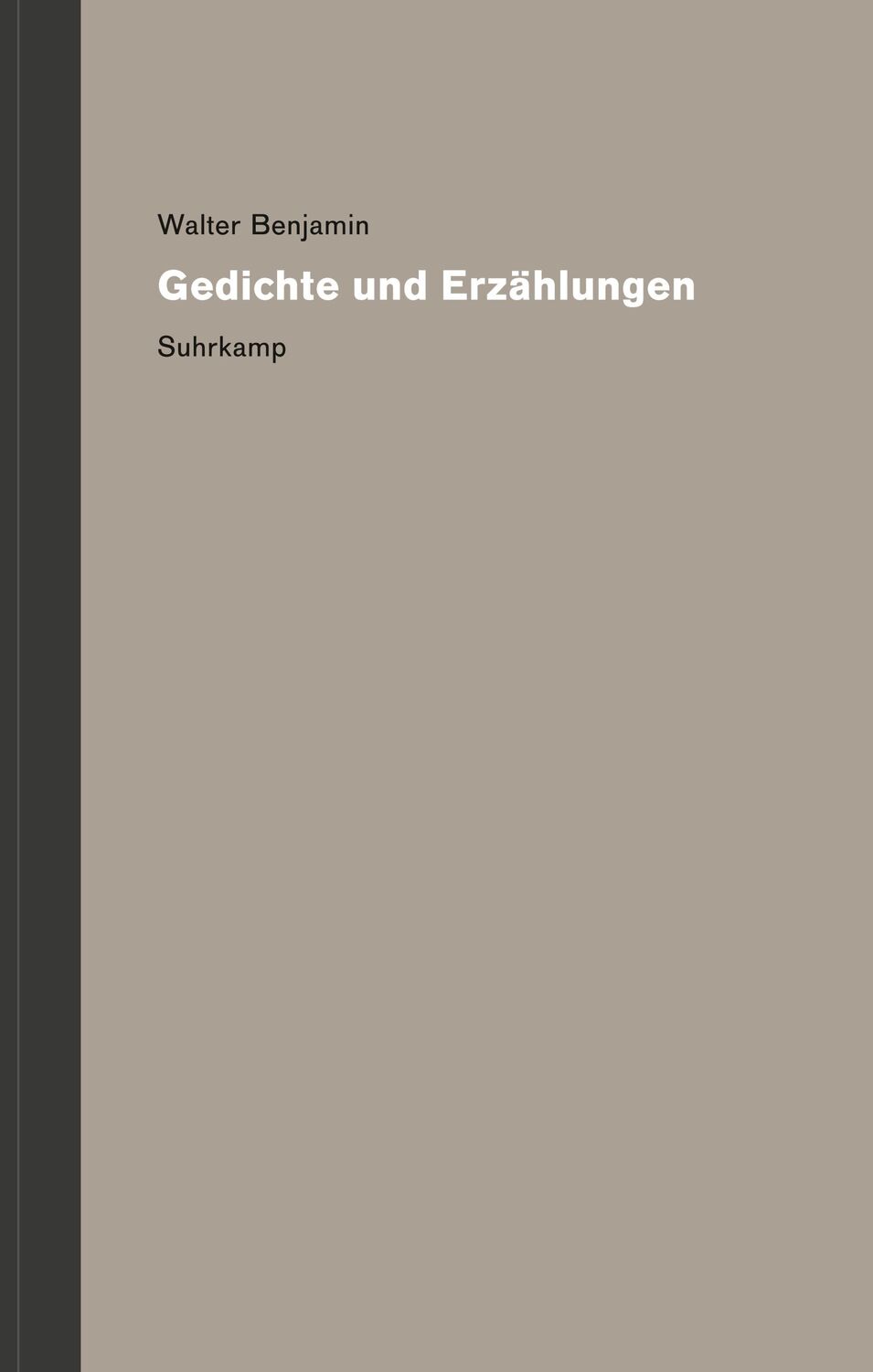 Cover: 9783518587768 | Werke und Nachlaß. Kritische Gesamtausgabe | Walter Benjamin | Buch