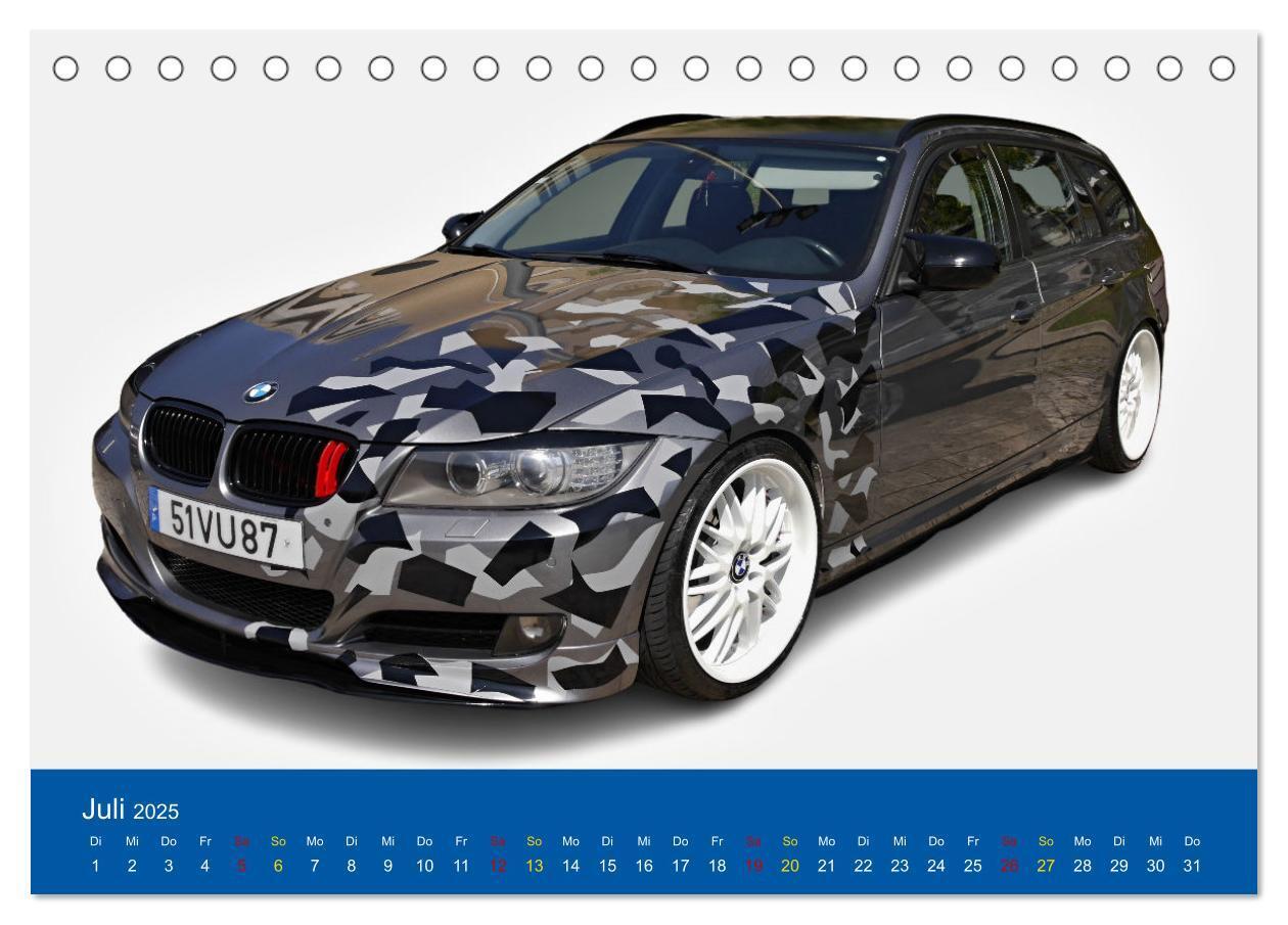 Bild: 9783383802379 | BMW Mein Favorit (Tischkalender 2025 DIN A5 quer), CALVENDO...