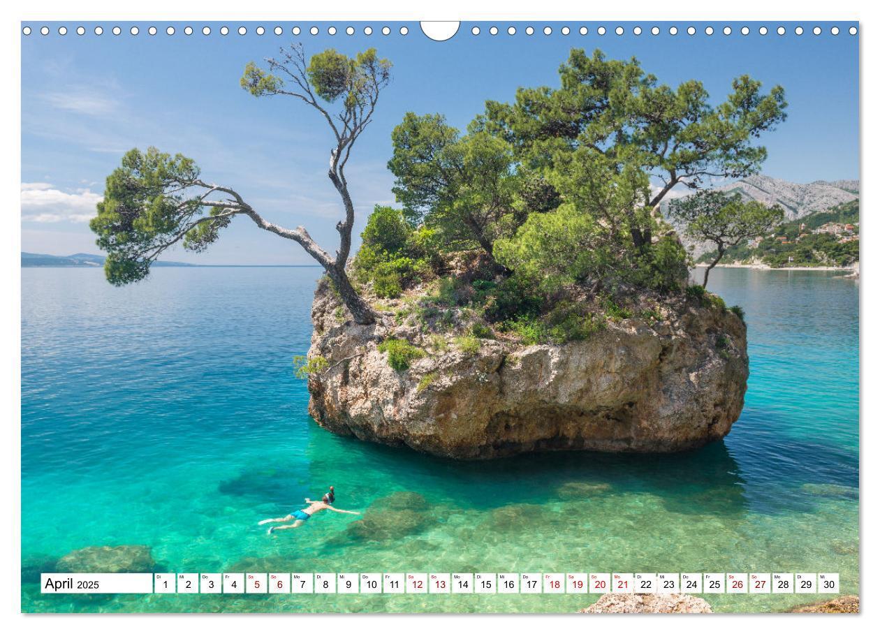 Bild: 9783383791604 | Kroatien - Perle des Balkans (Wandkalender 2025 DIN A3 quer),...