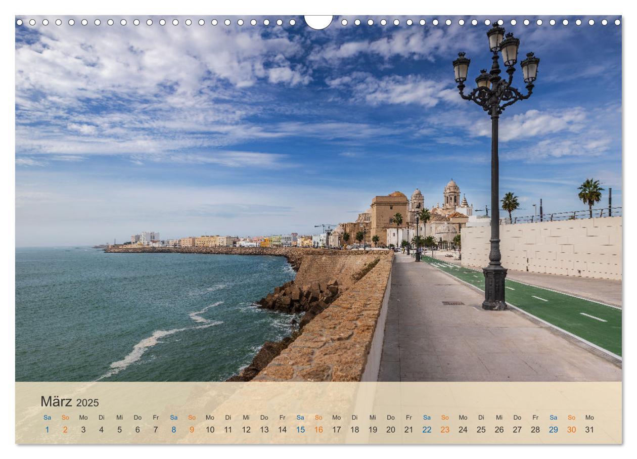 Bild: 9783383972201 | Cádiz - die Stadt des Lichts (Wandkalender 2025 DIN A3 quer),...