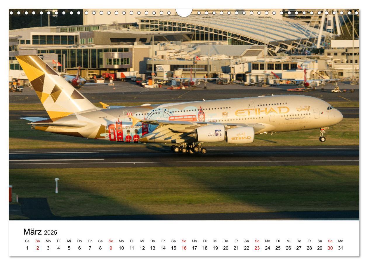 Bild: 9783435021956 | Airbus A380 Superjumbo 2025 (Wandkalender 2025 DIN A3 quer),...