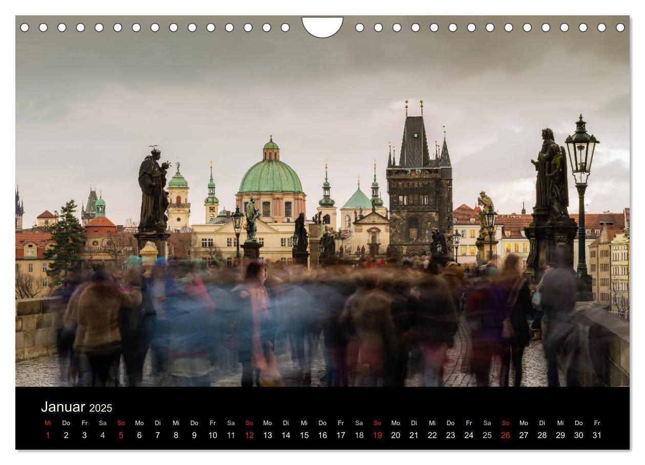 Bild: 9783435821303 | Prag - die goldene Stadt (Wandkalender 2025 DIN A4 quer), CALVENDO...