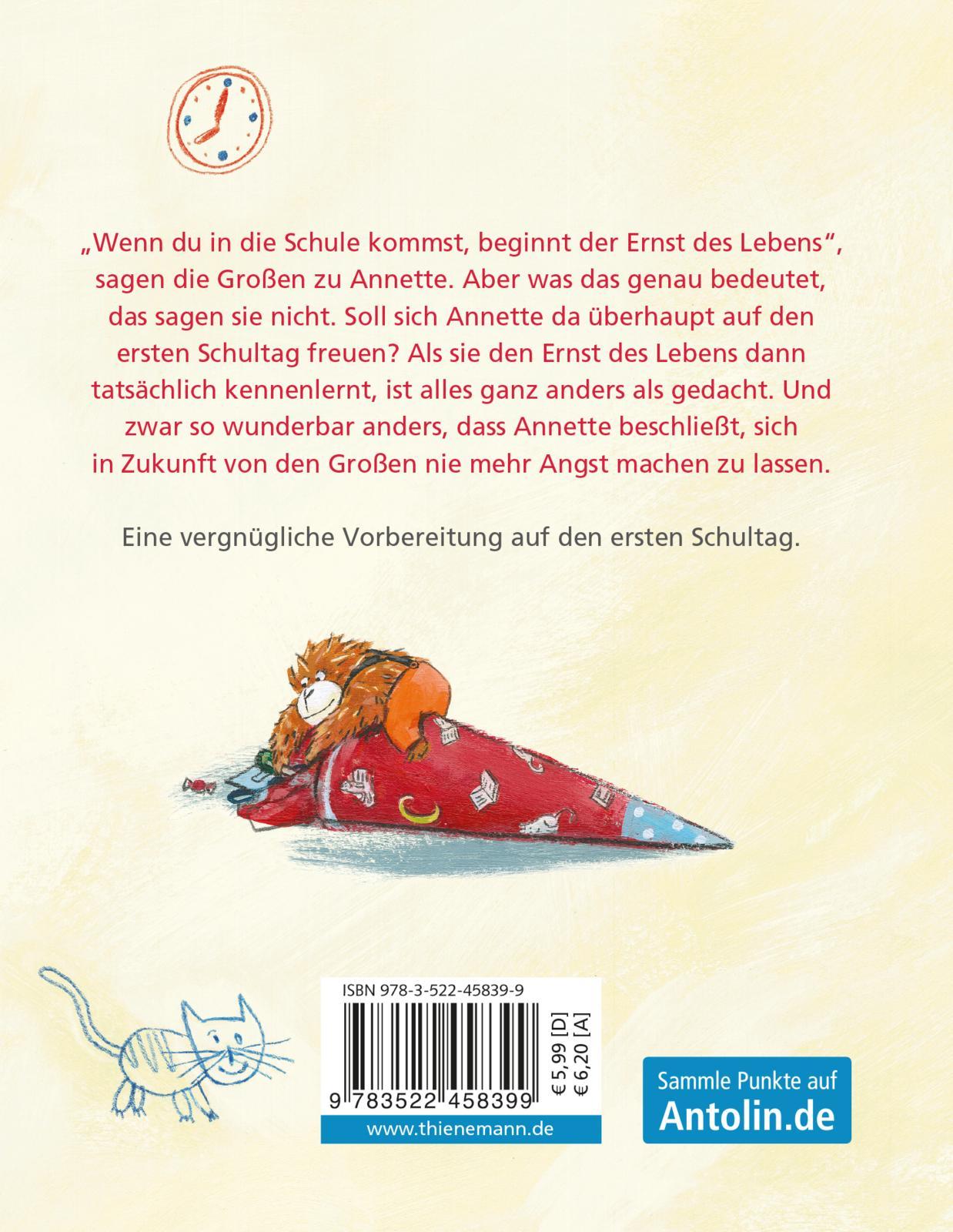 Rückseite: 9783522458399 | Der Ernst des Lebens | Mini-Bilderbuch für die Schultüte | Sabine Jörg