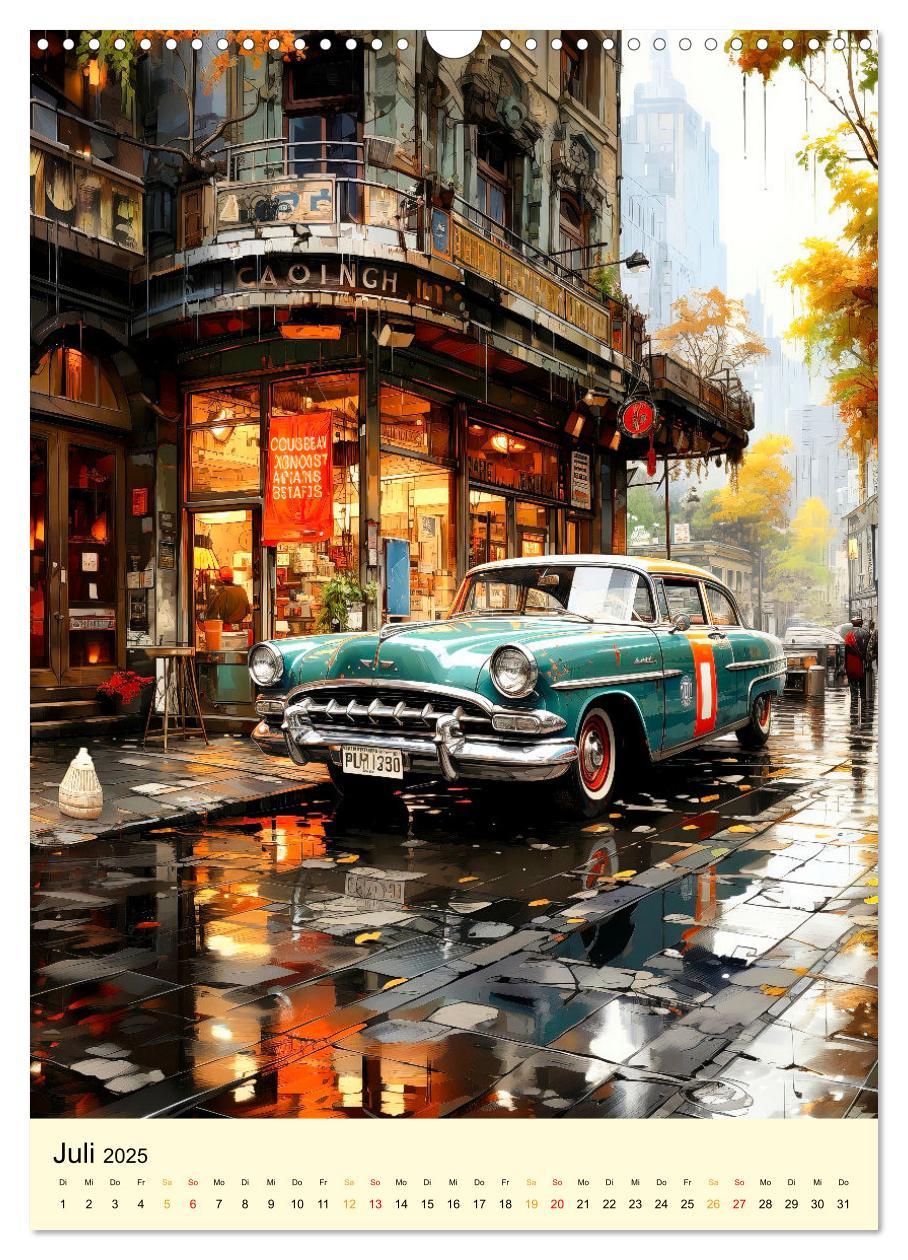 Bild: 9783435849338 | Nostalgic Cars der Traum (Wandkalender 2025 DIN A3 hoch), CALVENDO...