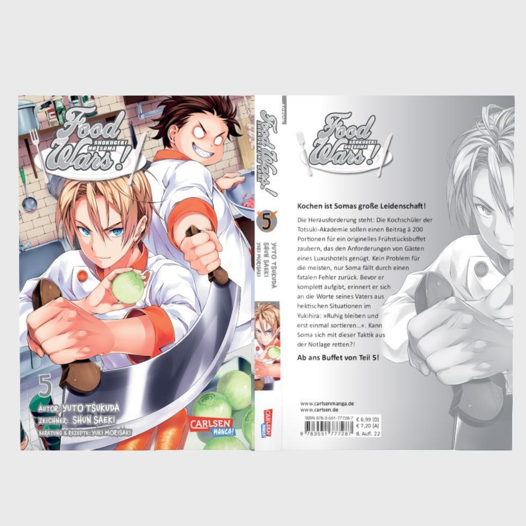 Bild: 9783551777287 | Food Wars - Shokugeki No Soma 05 | Yuto Tsukuda | Taschenbuch | 192 S.