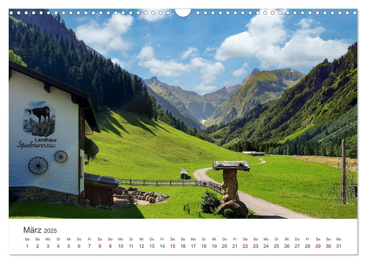 Bild: 9783435016235 | Oberstdorf - Bergparadies in den Alpen (Wandkalender 2025 DIN A3...