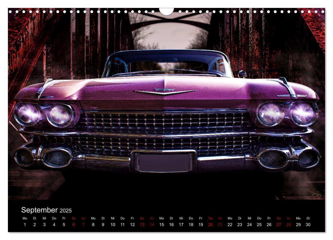 Bild: 9783435408511 | American Automobile (Wandkalender 2025 DIN A3 quer), CALVENDO...