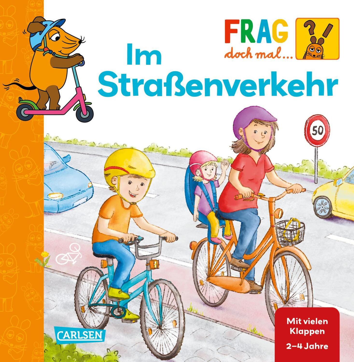 Cover: 9783551253811 | Frag doch mal ... die Maus: Im Straßenverkehr | Erstes Sachwissen