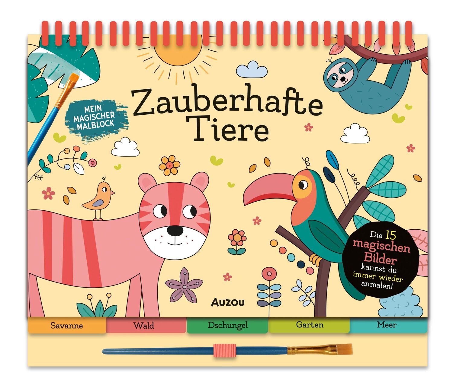 Cover: 9783039540020 | Zauberhafte Tiere | La Fabriken | Taschenbuch | Spiralbindung | 20 S.