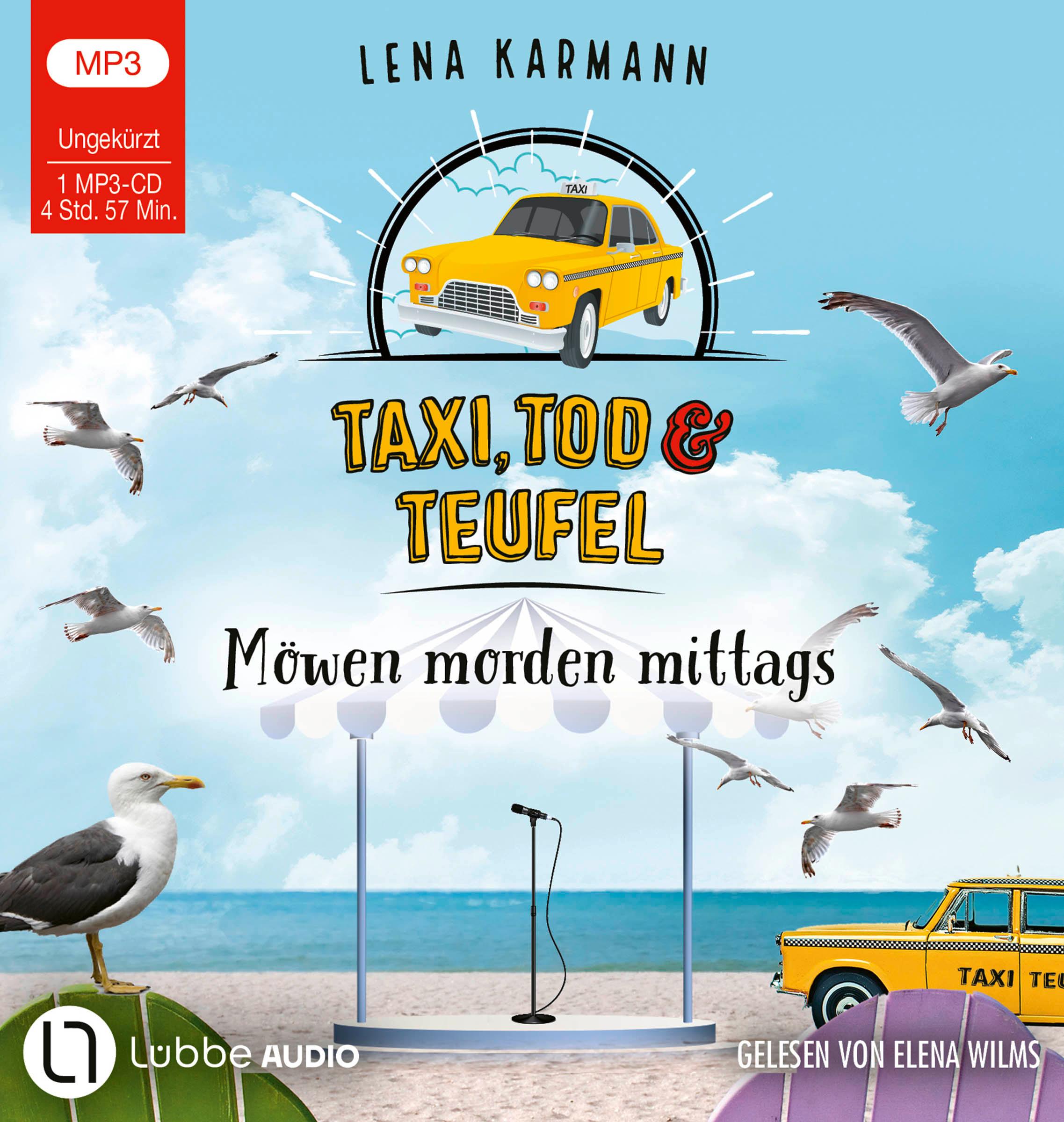 Cover: 9783785786710 | Taxi, Tod und Teufel - Möwen morden mittags | Folge 12. | Lena Karmann