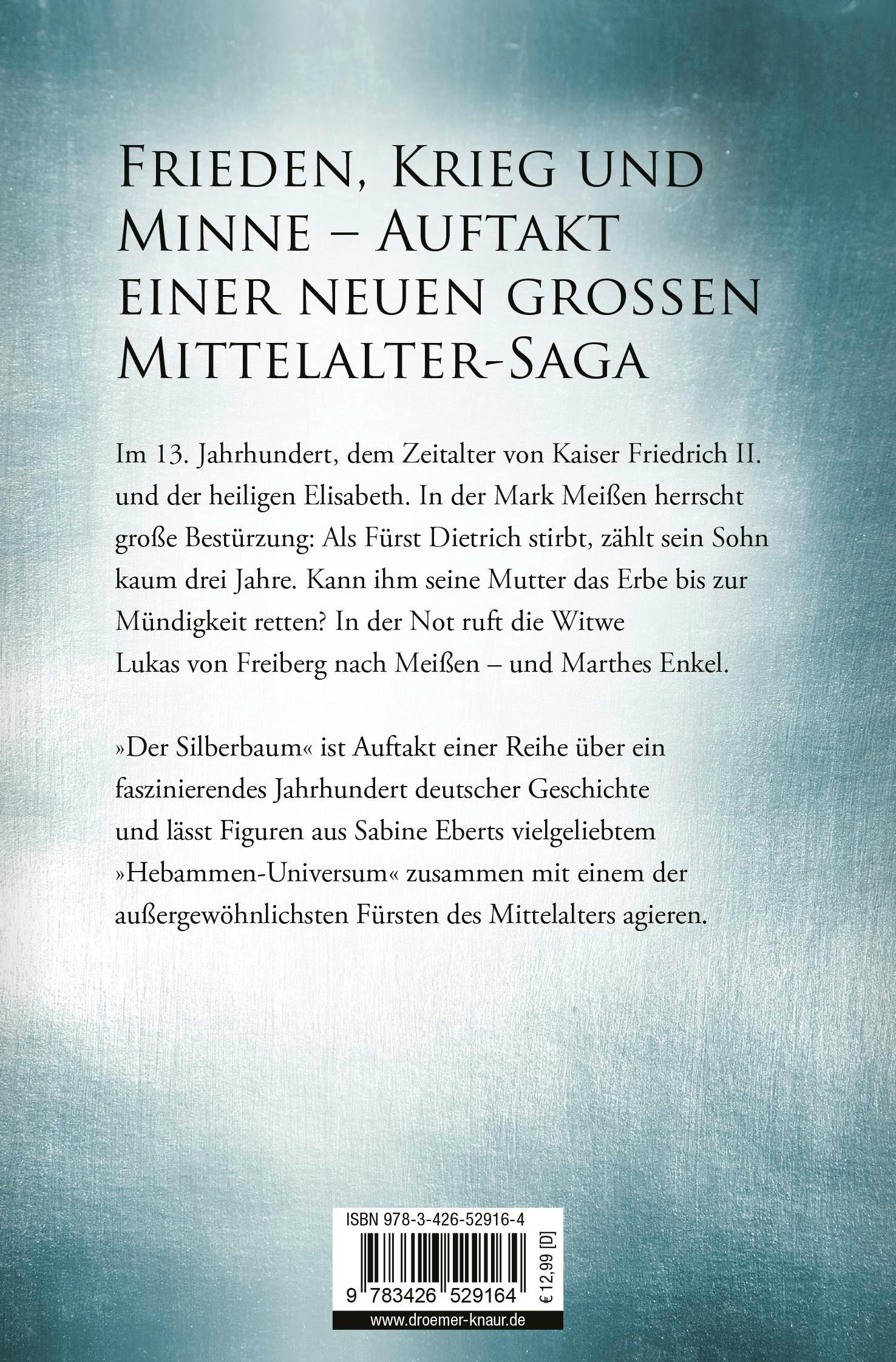 Rückseite: 9783426529164 | Der Silberbaum. Die siebente Tugend | Roman | Sabine Ebert | Buch