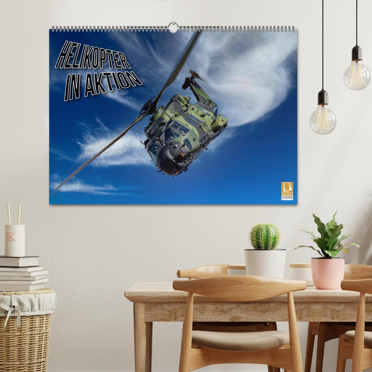 Bild: 9783383977602 | Helikopter in Aktion (Wandkalender 2025 DIN A2 quer), CALVENDO...