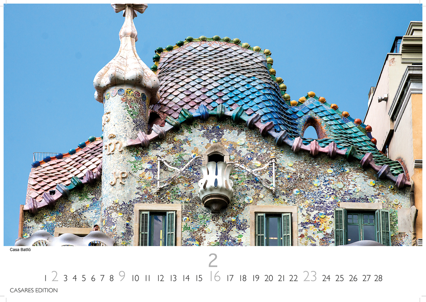 Bild: 9781835240281 | Barcelona 2025 L 35x50cm | Kalender | 14 S. | Deutsch | 2025