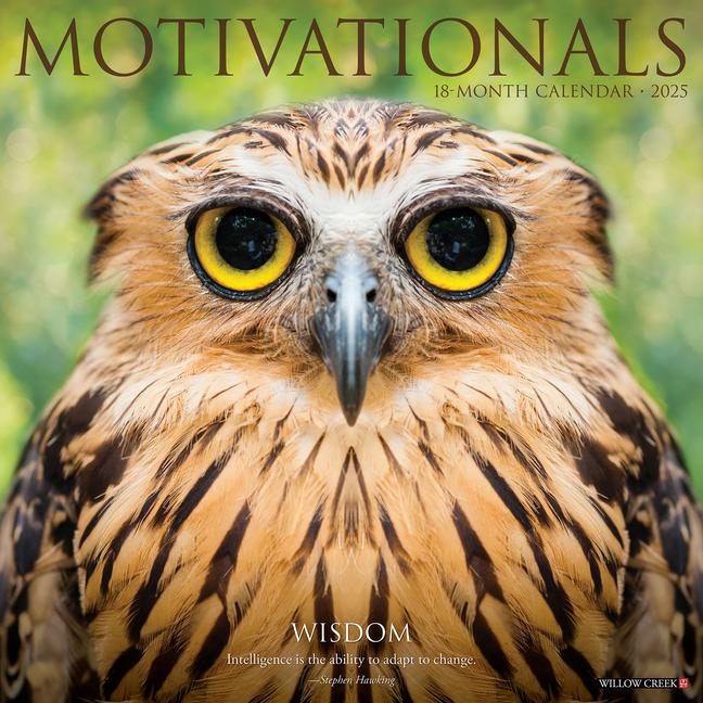 Cover: 9781549244049 | Motivationals 2025 12 X 12 Wall Calendar | Willow Creek Press | 2025