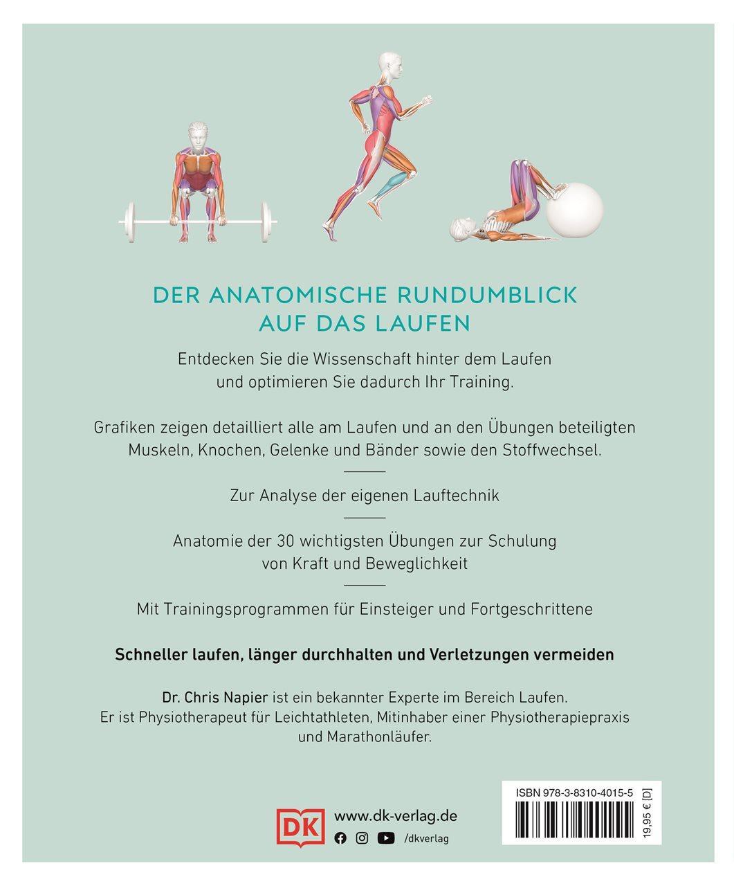 Rückseite: 9783831040155 | Lauftraining - Die Anatomie verstehen | Chris Napier | Taschenbuch