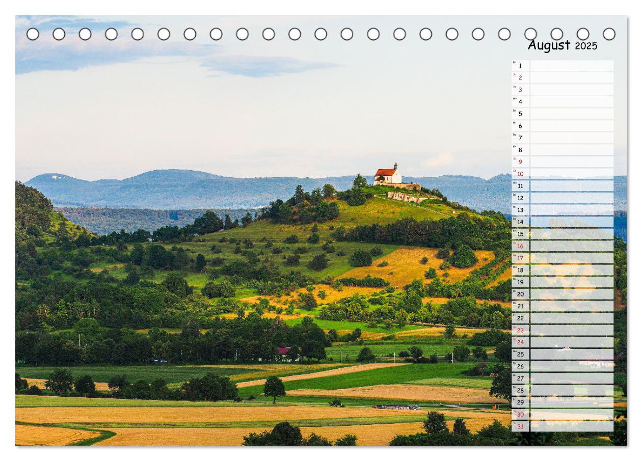 Bild: 9783435248612 | Rund um die Wurmlinger Kapelle (Tischkalender 2025 DIN A5 quer),...