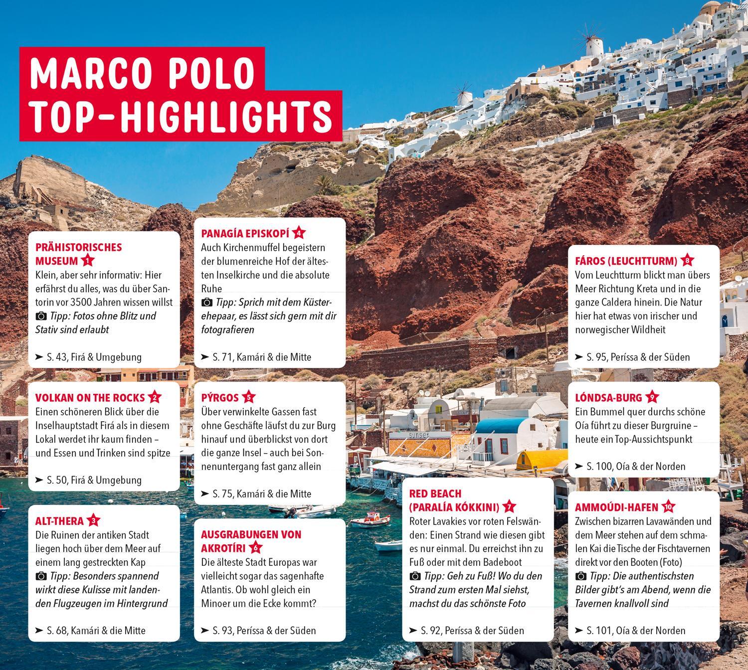 Bild: 9783829719827 | MARCO POLO Reiseführer Santorin | Klaus Bötig | Taschenbuch | 136 S.