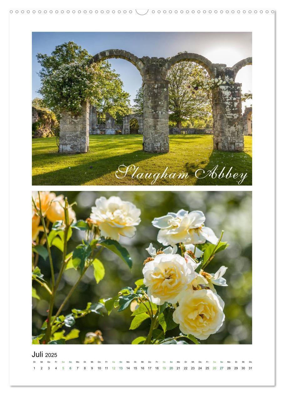 Bild: 9783457033296 | Gartenparadiese in England (Wandkalender 2025 DIN A2 hoch),...