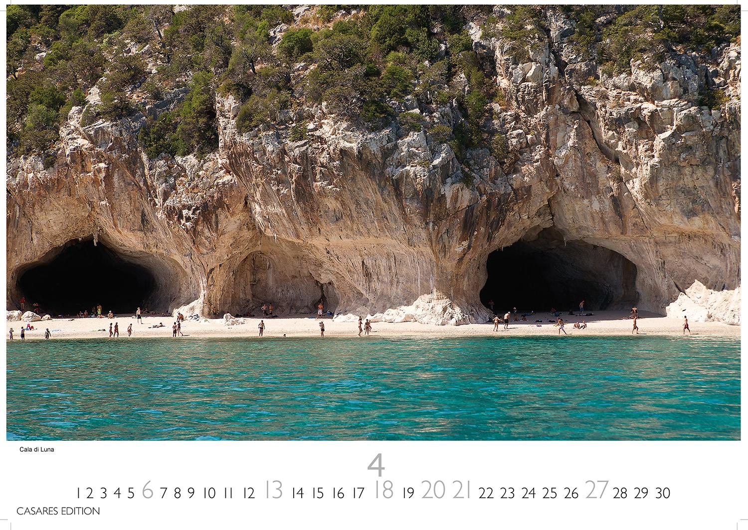 Bild: 9781835240120 | Sardinien 2025 L 35x50cm | Kalender | 14 S. | Deutsch | 2025