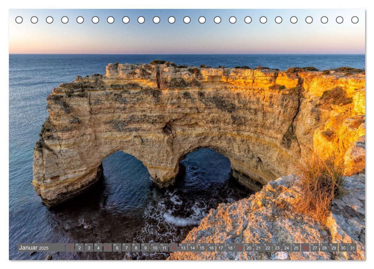 Bild: 9783435041305 | Die Algarve - Portugals märchenhafte Felsenküste (Tischkalender...