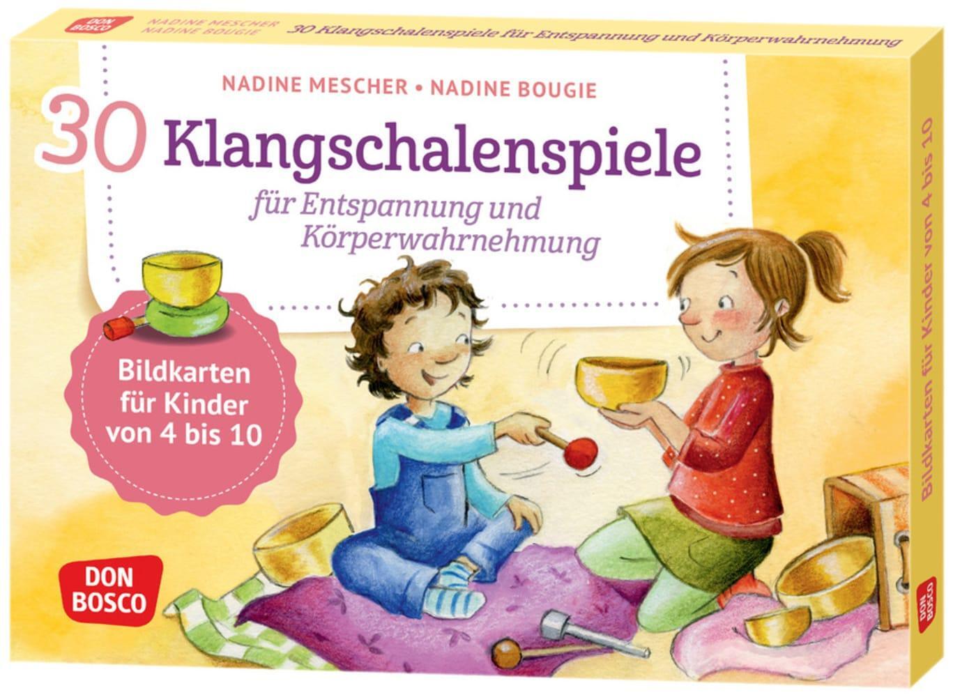 Cover: 4260694920473 | 30 Klangschalenspiele für Entspannung und Körperwahrnehmung | Mescher