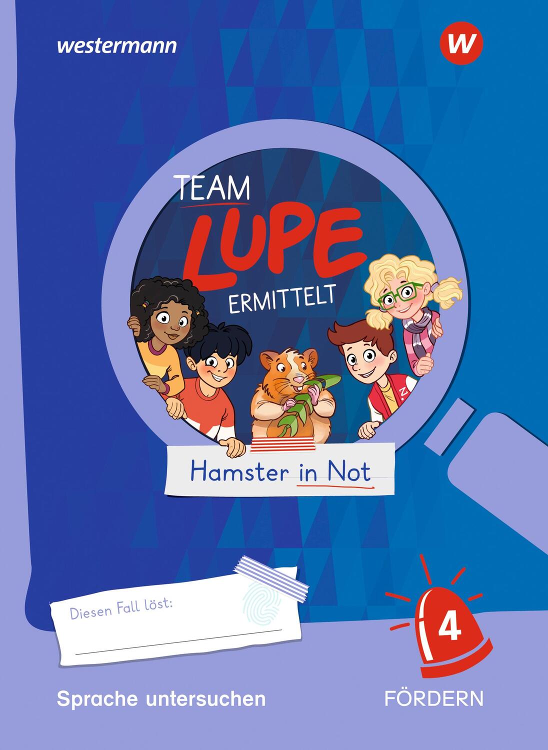 Cover: 9783141414912 | TEAM LUPE ERMITTELT - Übungshefte. Sprache untersuchen FÖRDERN 4