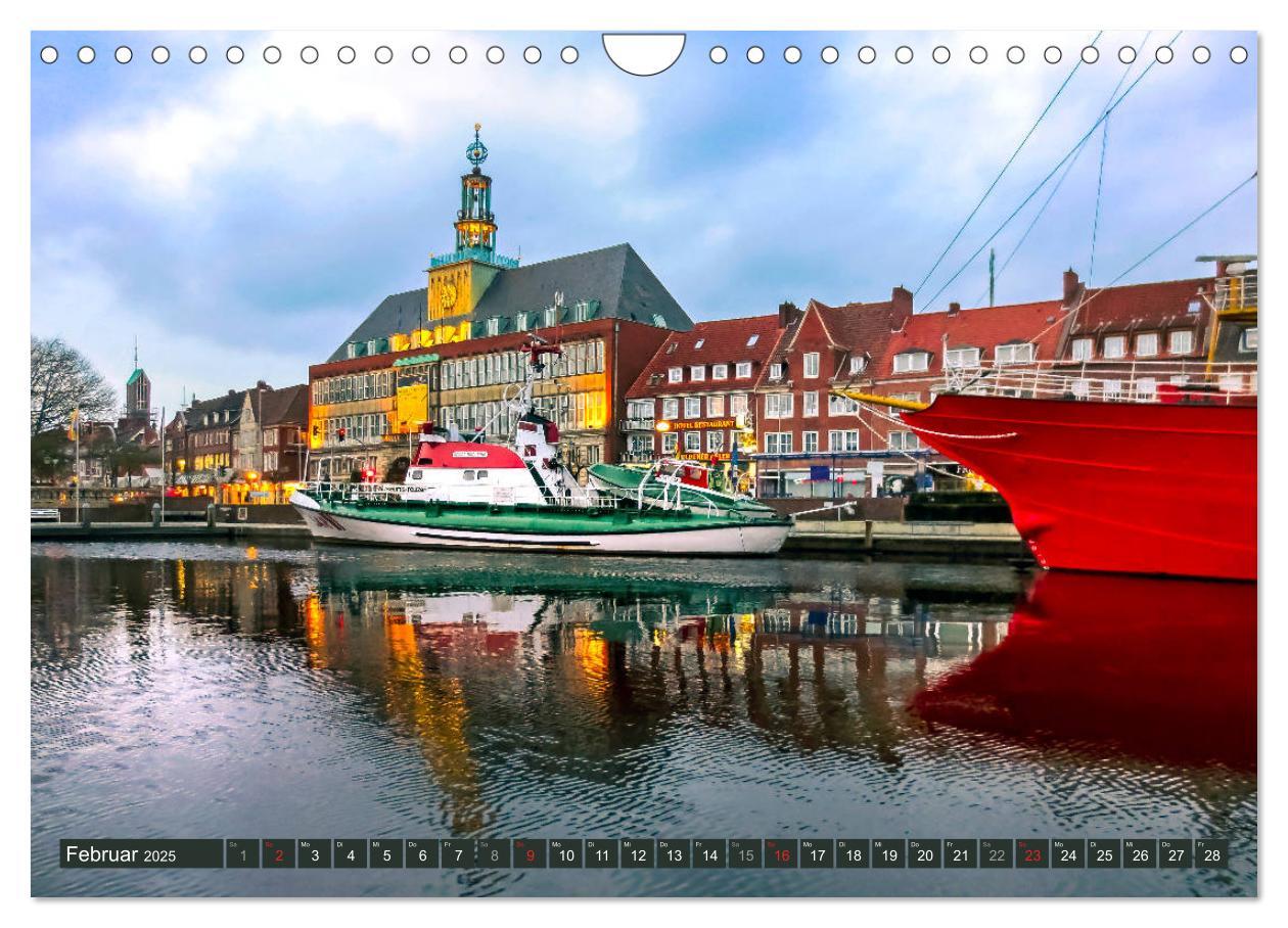 Bild: 9783435322558 | EMDEN maritime Seehafenstadt (Wandkalender 2025 DIN A4 quer),...