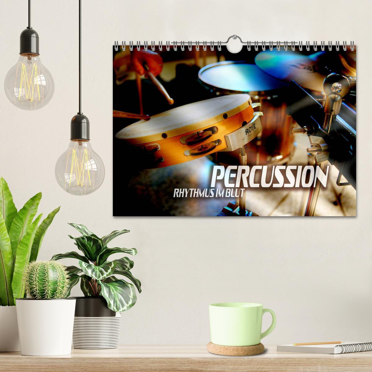 Bild: 9783435266173 | Percussion - Rhythmus im Blut (Wandkalender 2025 DIN A4 quer),...