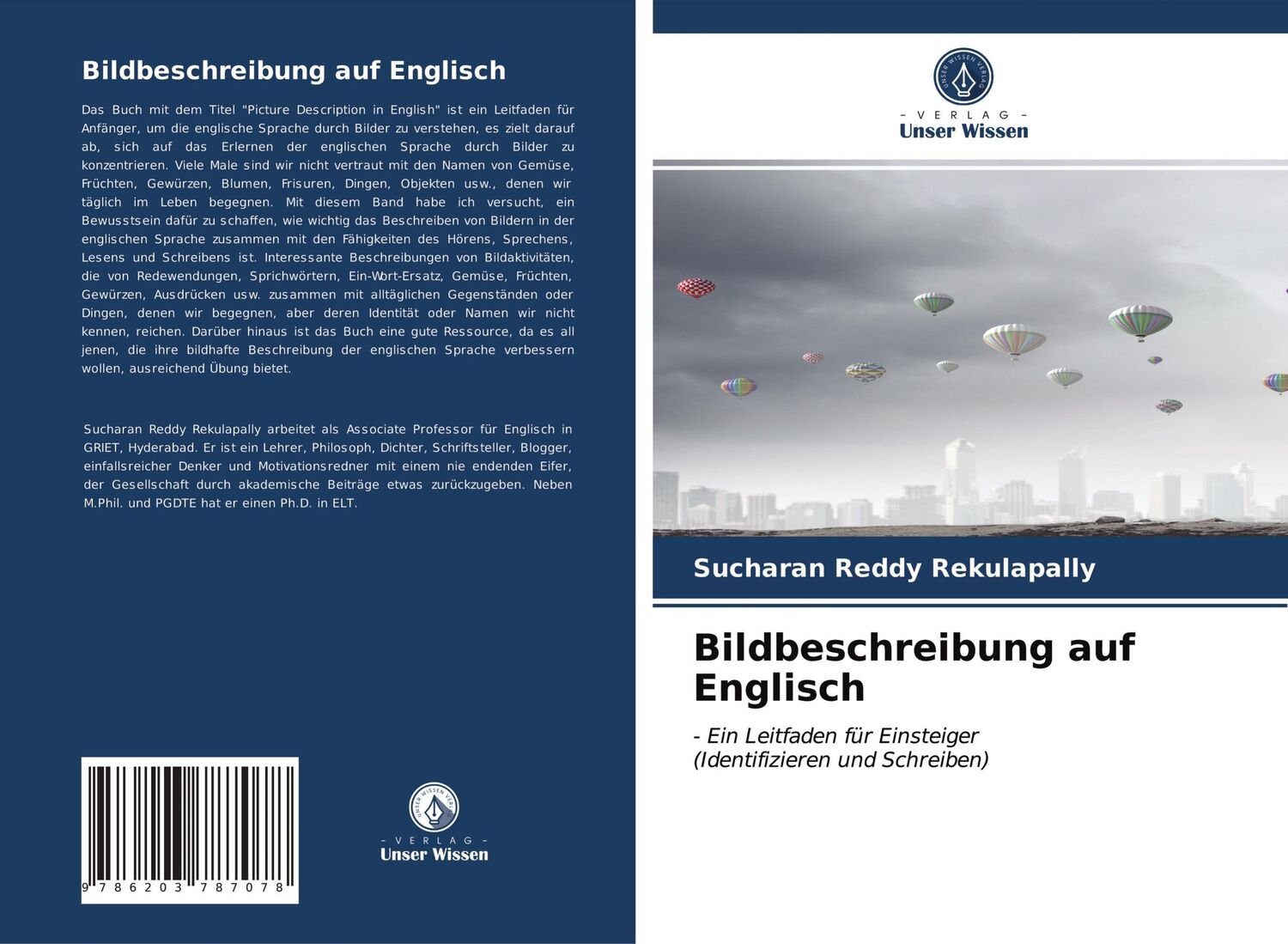 Cover: 9786203787078 | Bildbeschreibung auf Englisch | Sucharan Reddy Rekulapally | Buch