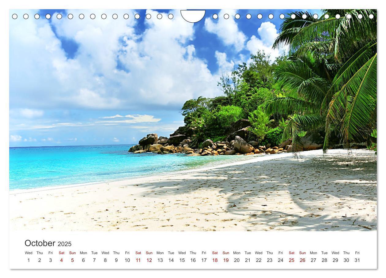 Bild: 9781325949410 | Dreamy Beaches of the Seychelles (Wall Calendar 2025 DIN A4...