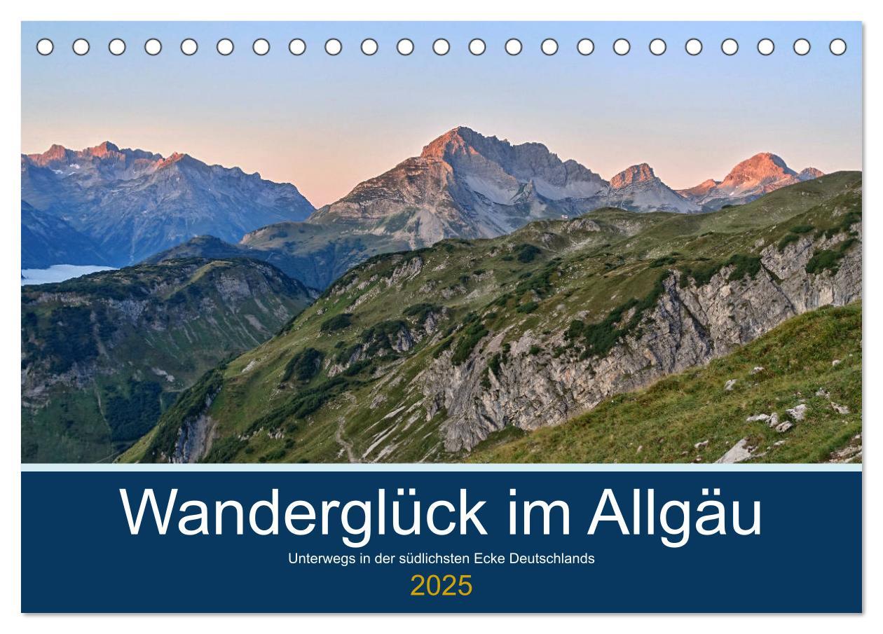 Cover: 9783435191116 | Wanderglück im Allgäu (Tischkalender 2025 DIN A5 quer), CALVENDO...