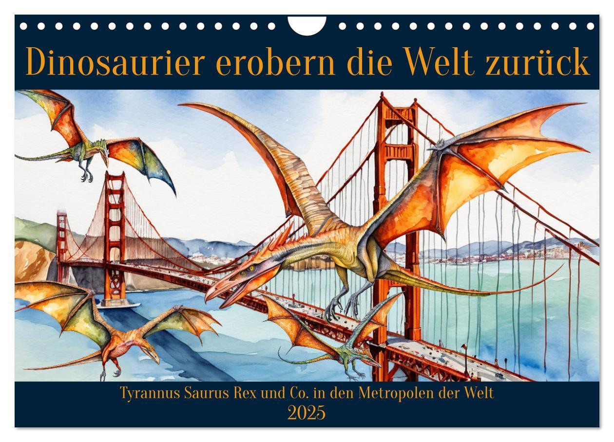 Cover: 9783457132852 | Dinosaurier erobern die Welt zurück (Wandkalender 2025 DIN A4...