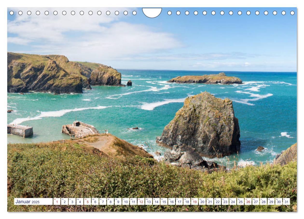 Bild: 9783435292349 | Cornwall Impressionen (Wandkalender 2025 DIN A4 quer), CALVENDO...