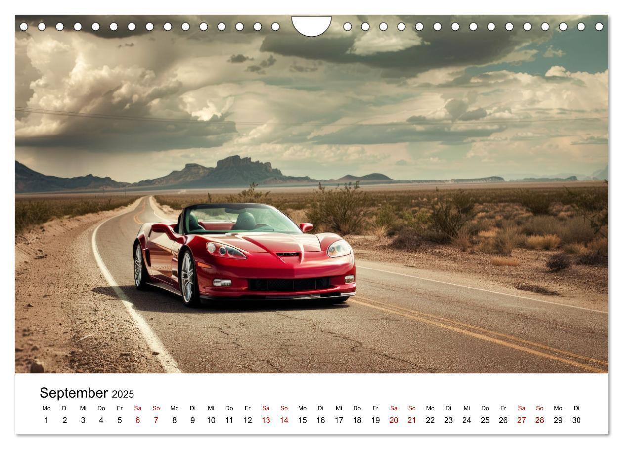 Bild: 9783383796050 | Schnelle Sportwagen (Wandkalender 2025 DIN A4 quer), CALVENDO...